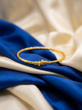 Plain gold thin kadli