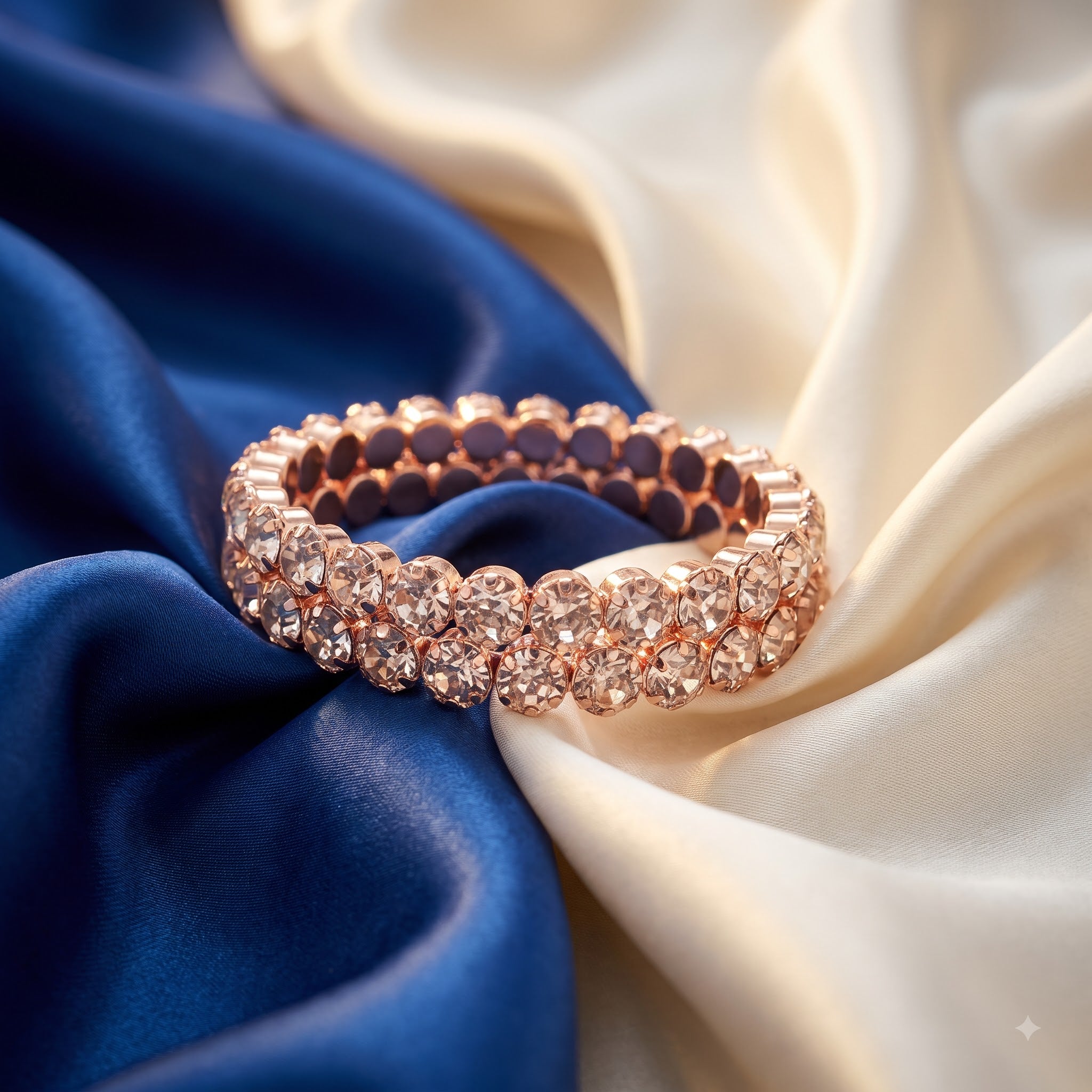 Diamond spiral kids braclate