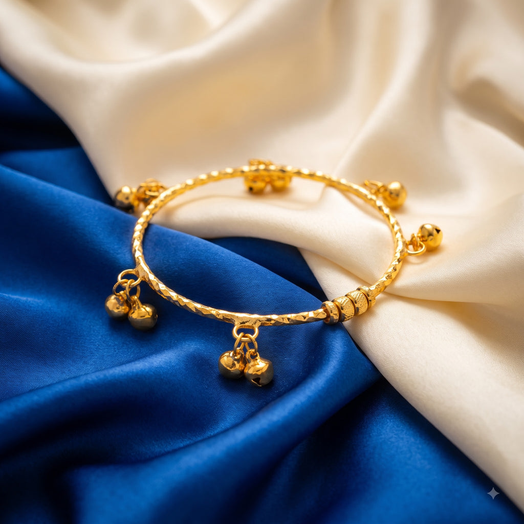 Gold ghughri bracelet