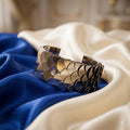Fish scale broad cuffs bracelet