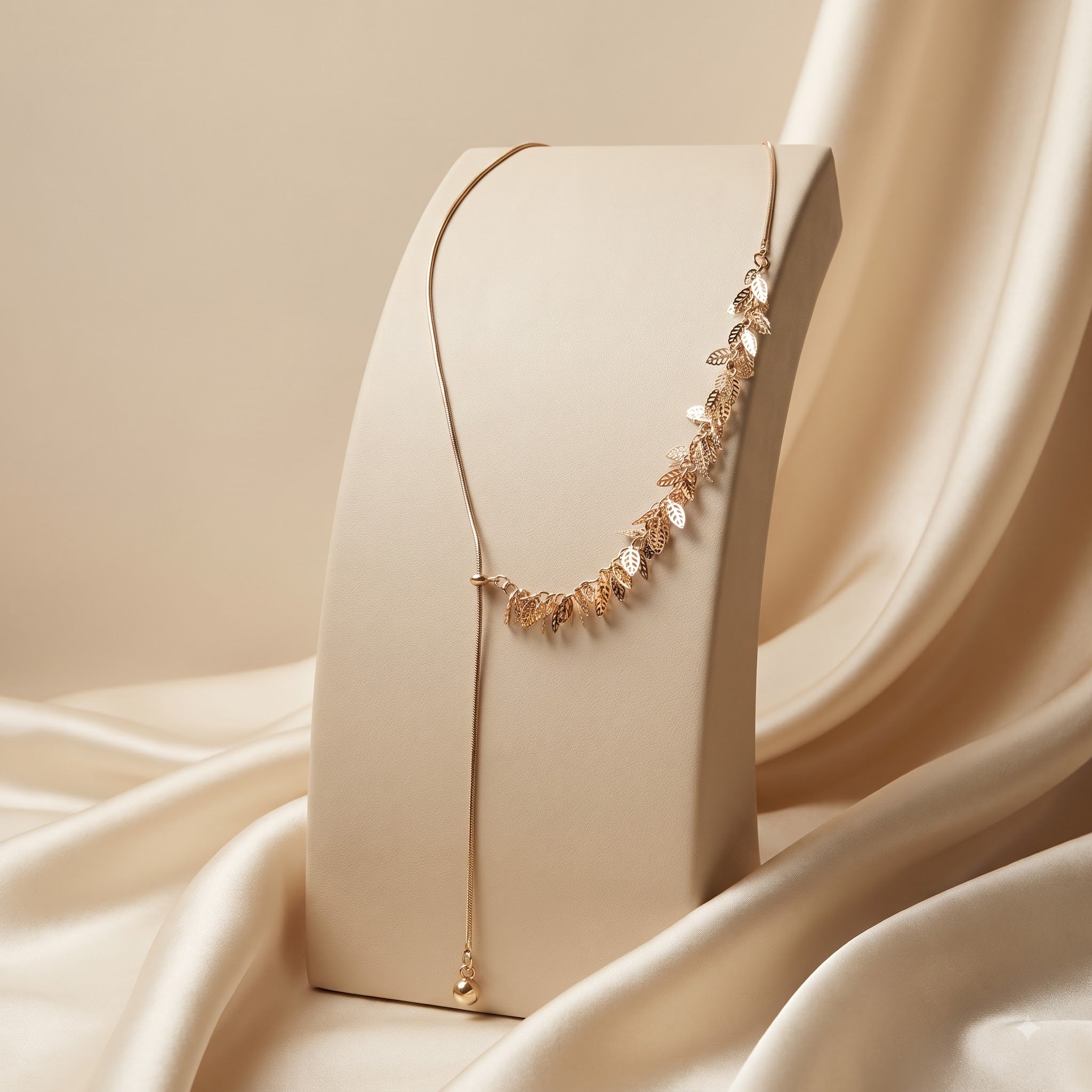 Rose gold western necklace