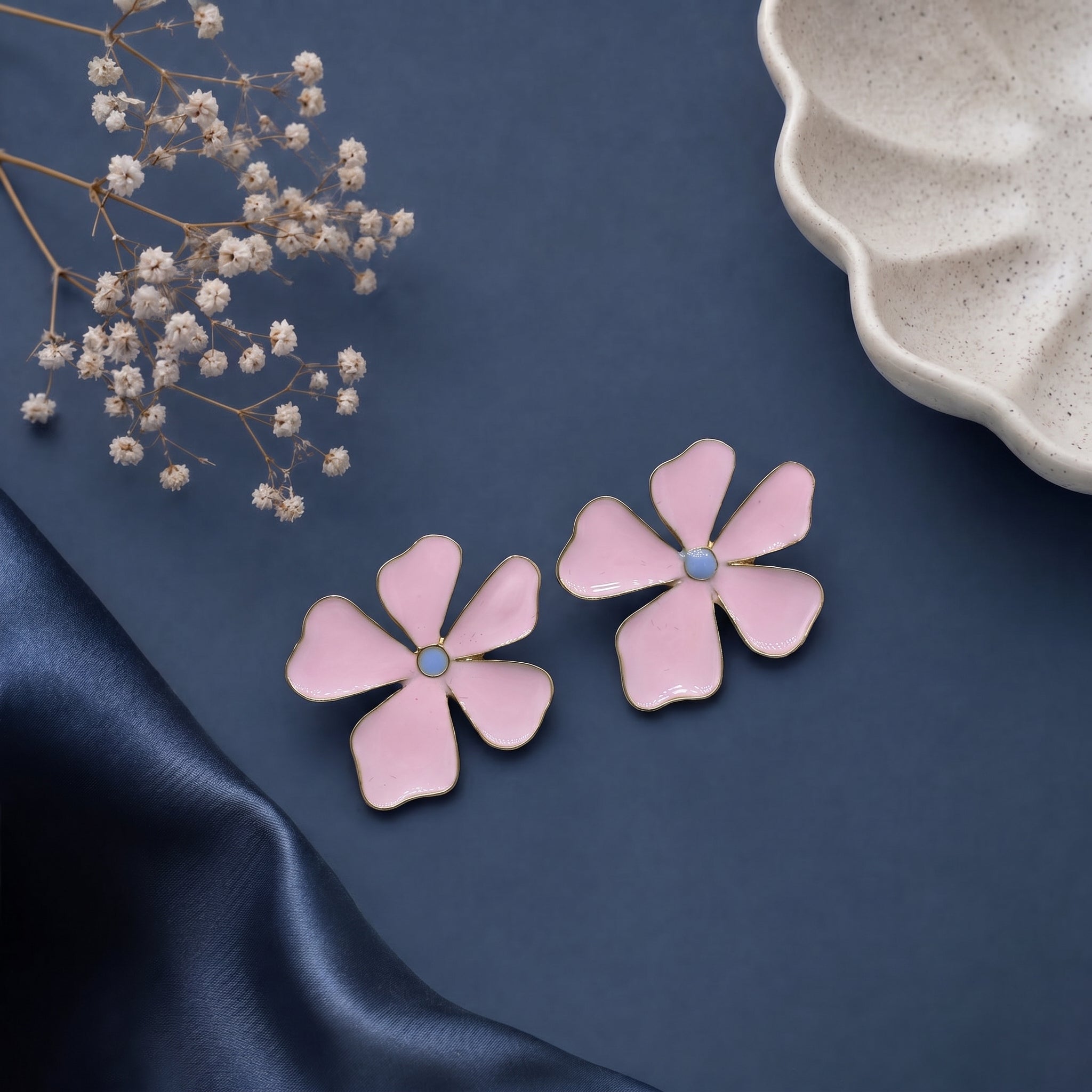 Floral earring