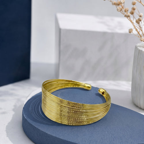 Bangle style cuff bracelet