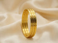 Plain gold bangles