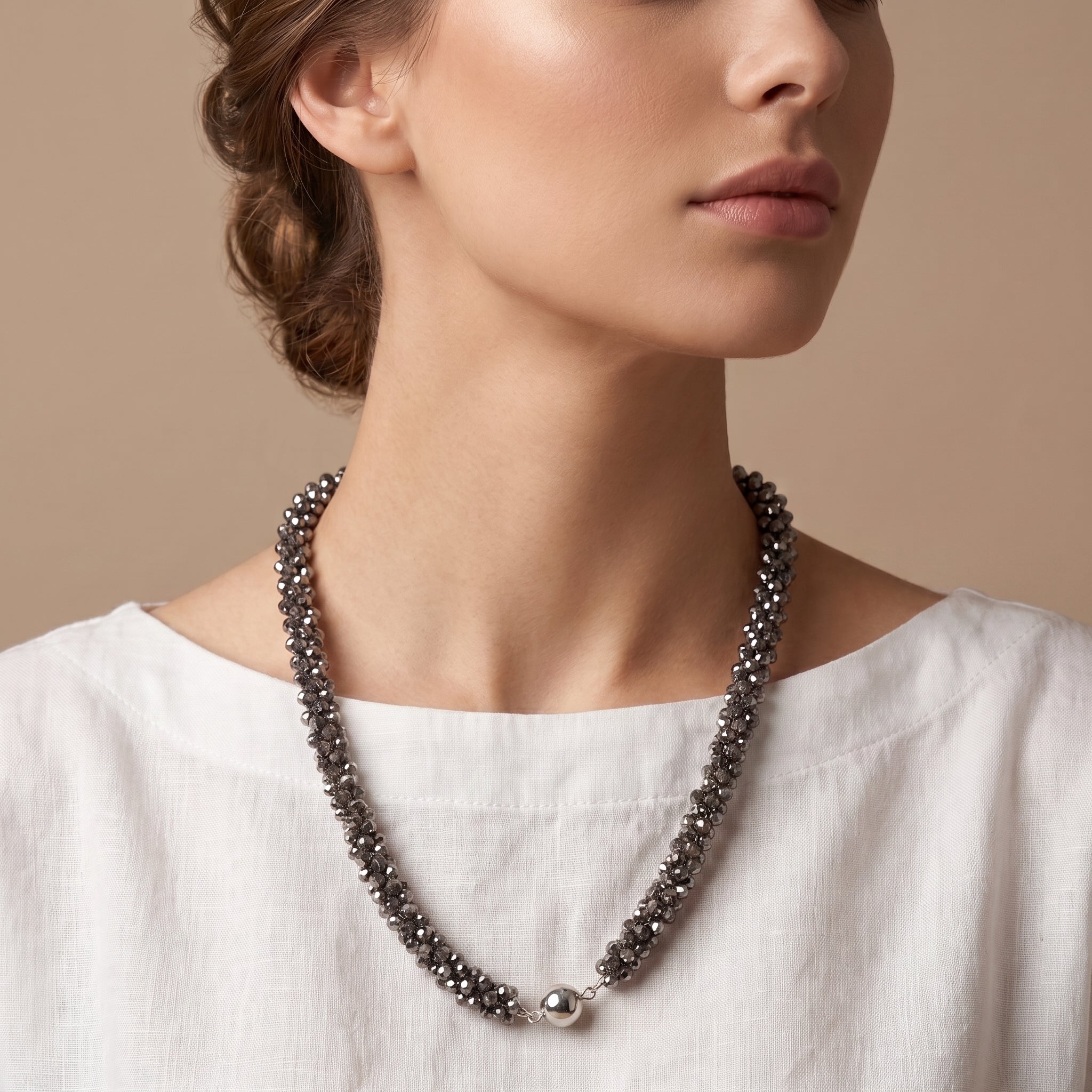 Beaded colorful necklace