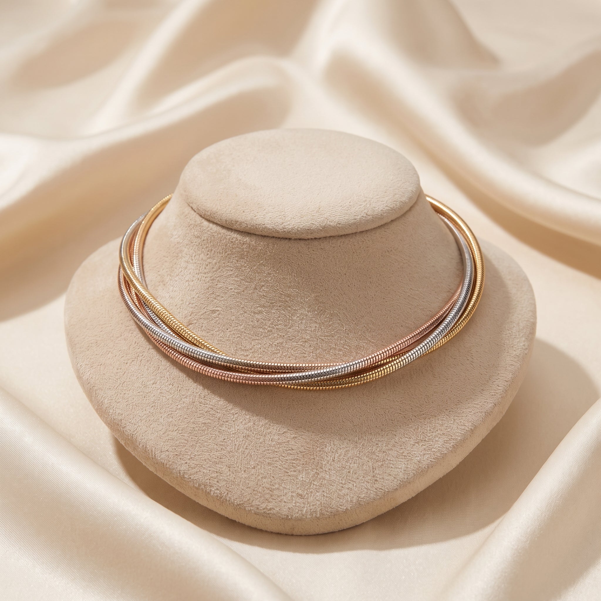Twisted triple layered chocker