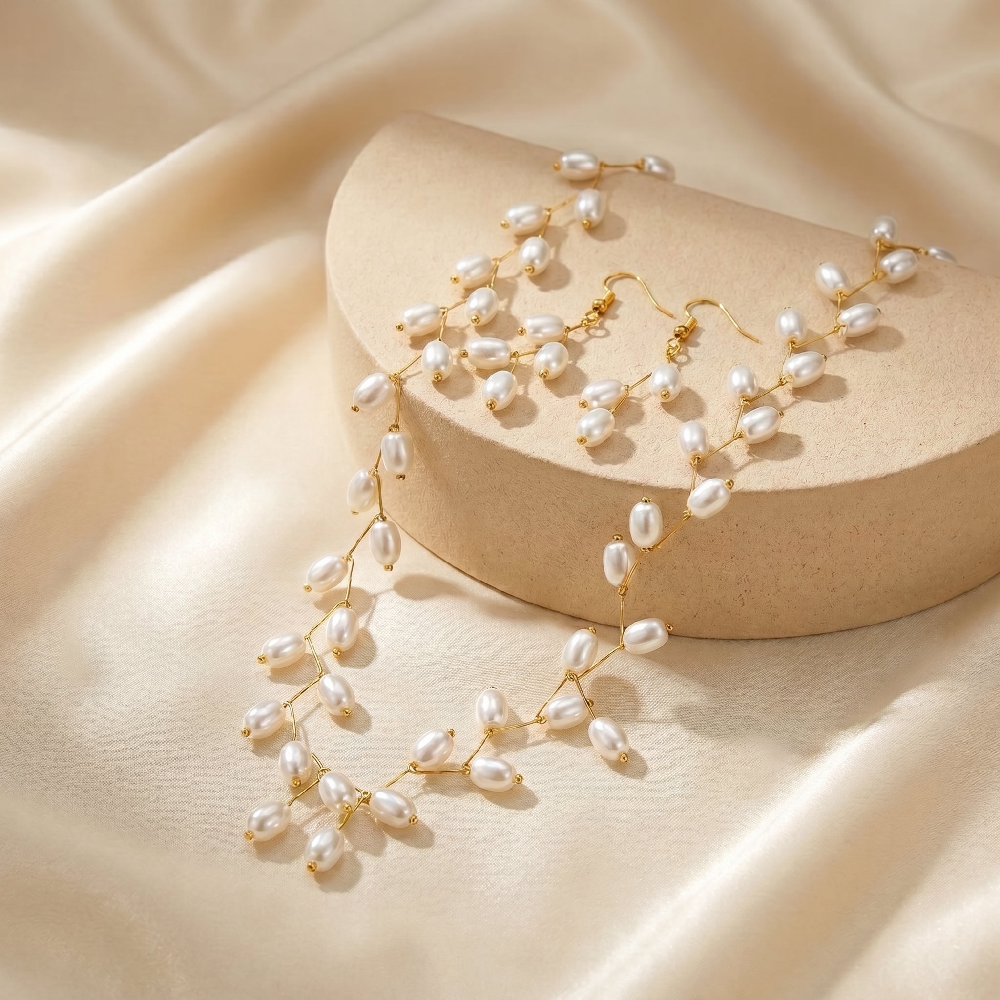 Korean pearl necklace