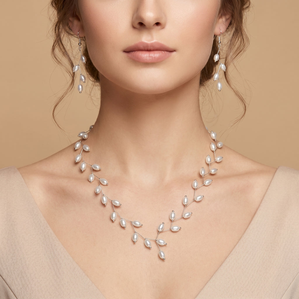 Korean pearl necklace