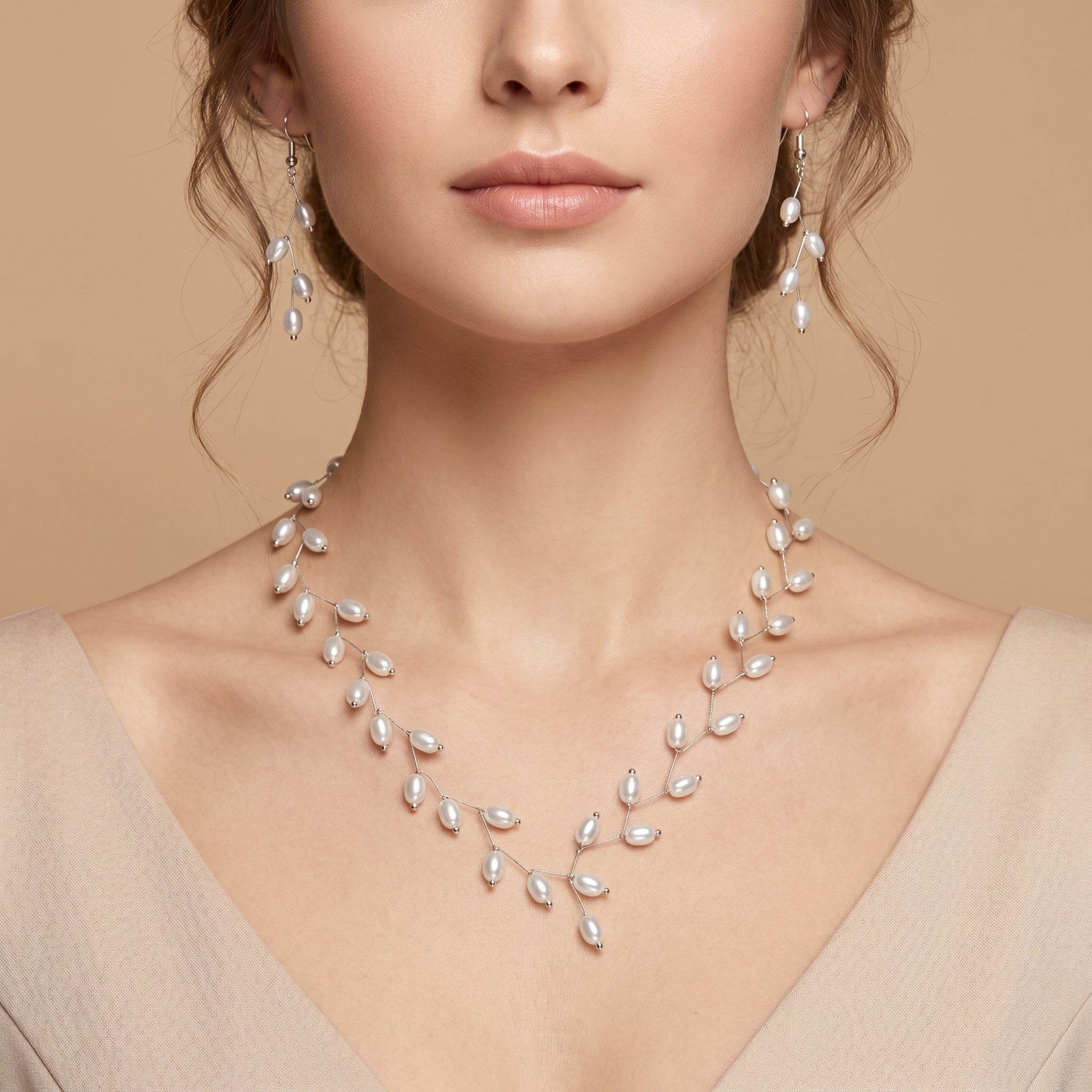 Korean pearl necklace