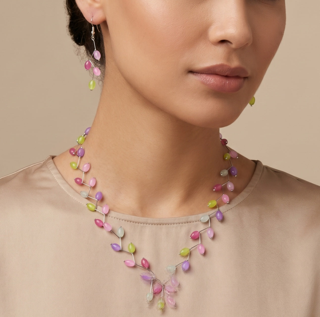 Korean pearl necklace