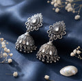 Almond Shaped Oxidised Jewellery