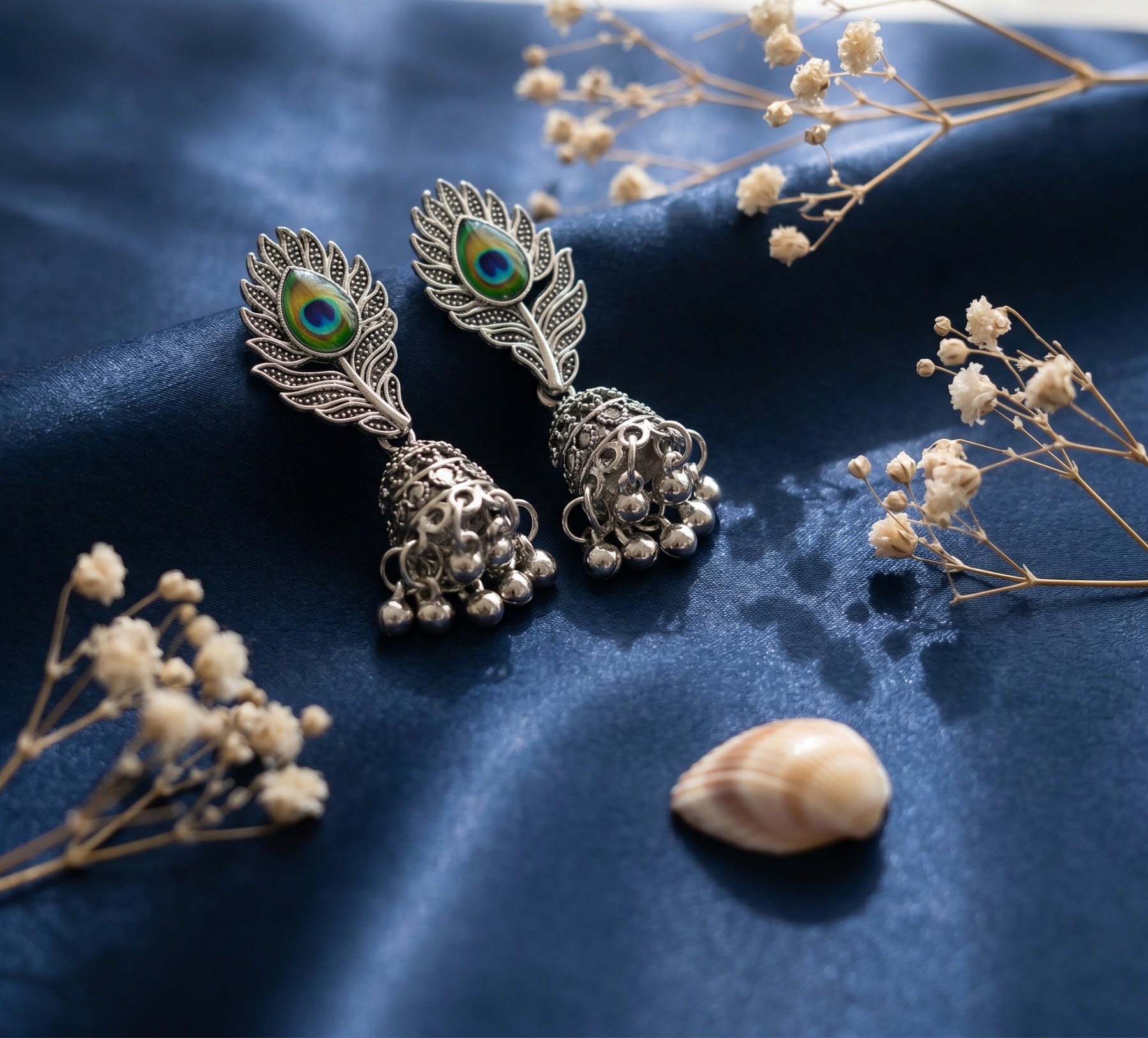 Silver Platted Jhumka